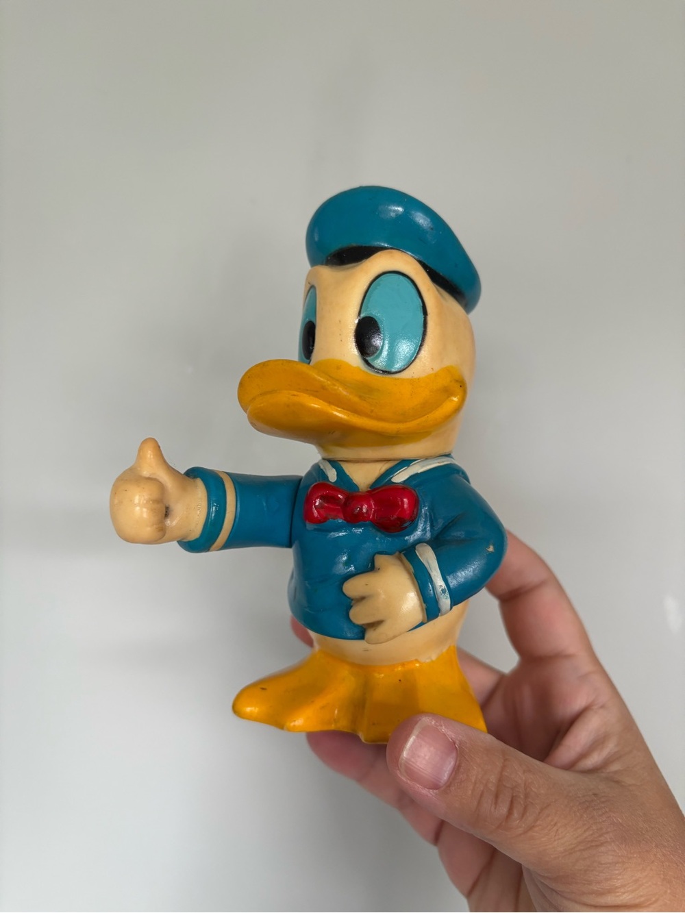 ⚓️ VINTAGE 1970s Walt Disney Productions Donald Duck Coin Bank! 🦆✨